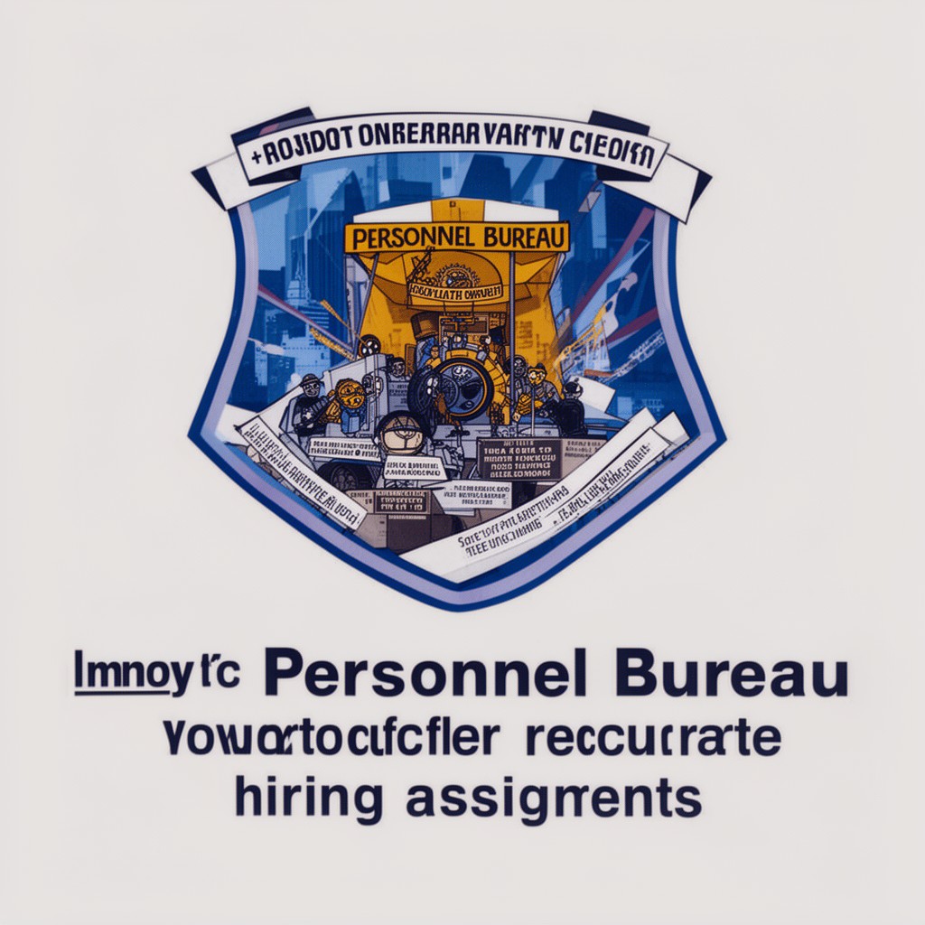 AI-generated illustration of Personnel Bureau
