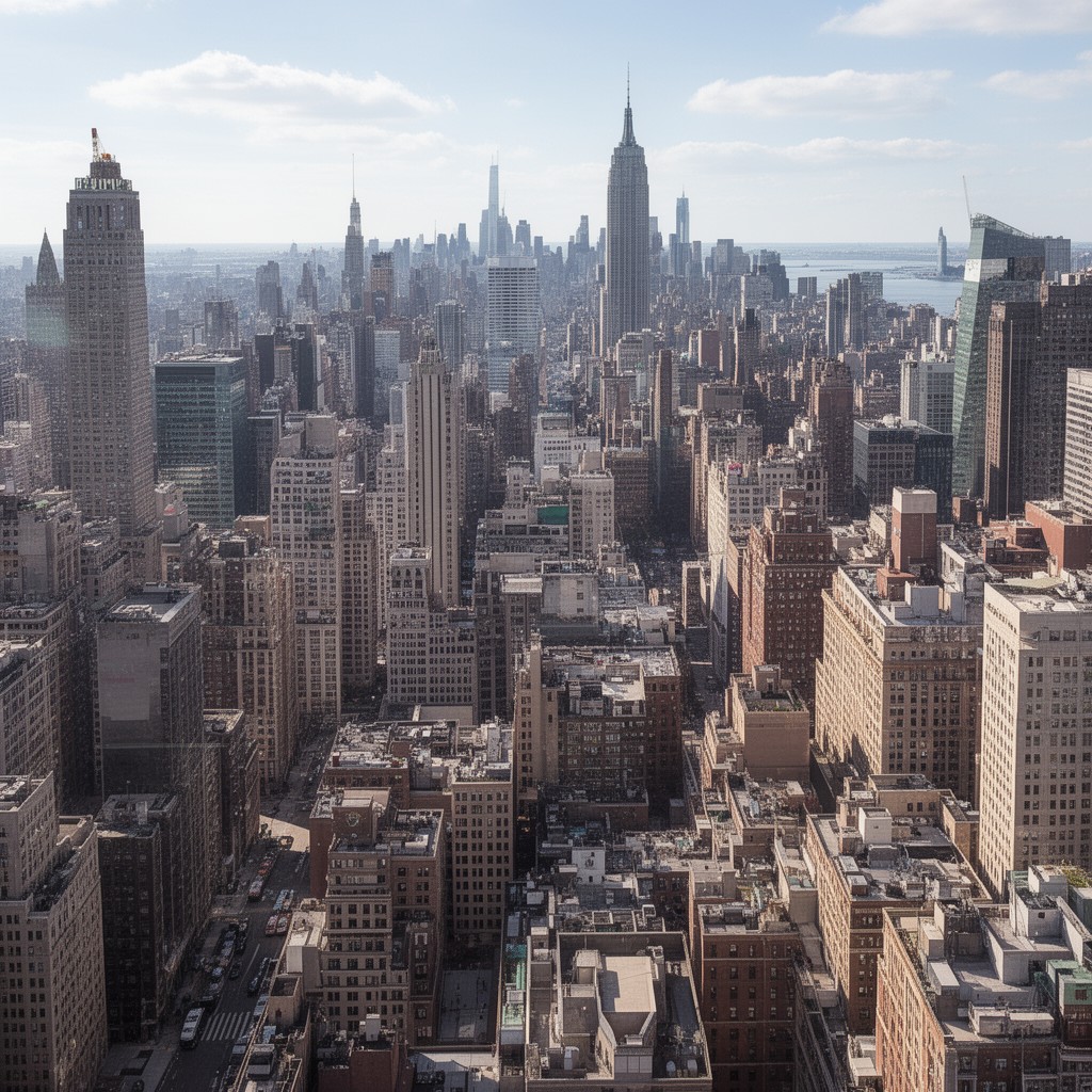 AI-generated illustration of Midtown South
