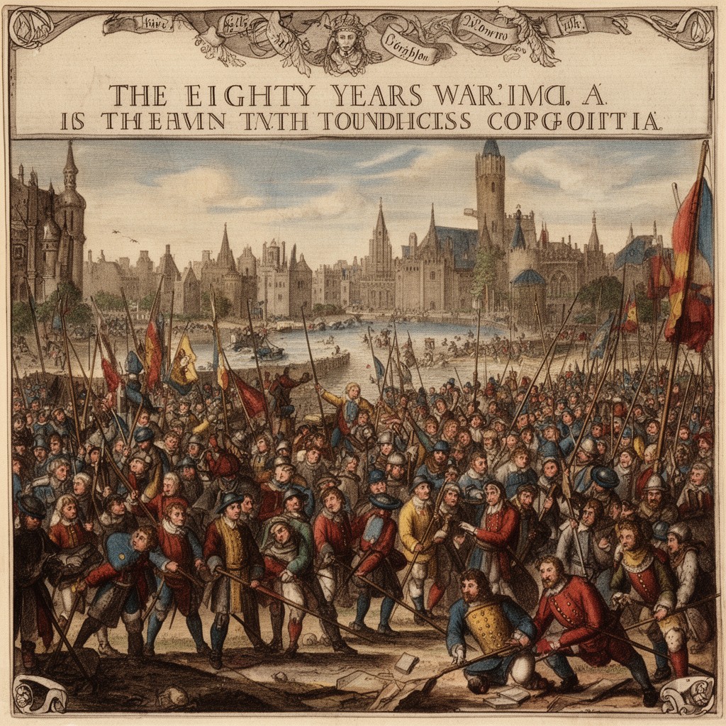 AI-generated illustration of Eighty Years' War