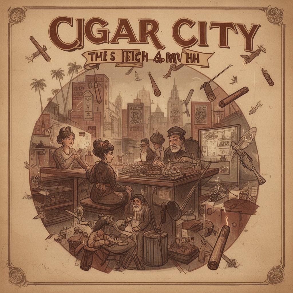 AI-generated illustration of Cigar City