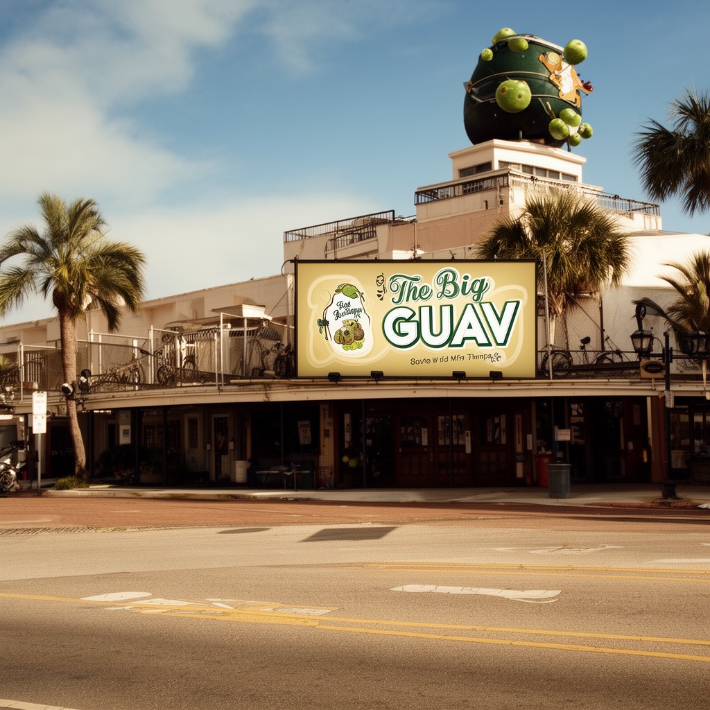 AI-generated illustration of The Big Guava