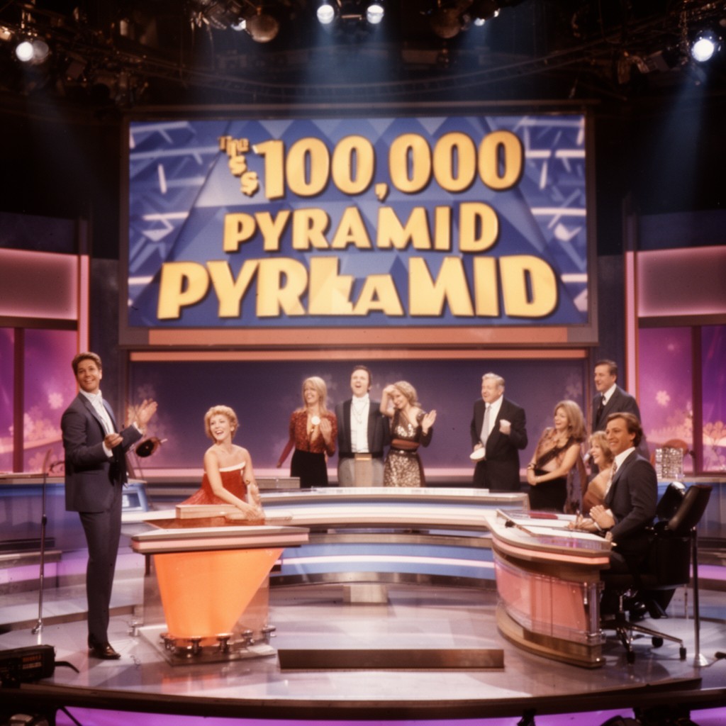 AI-generated illustration of The $100,000 Pyramid