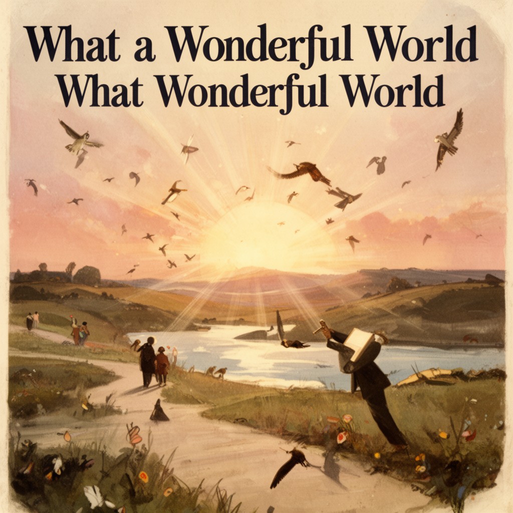 AI-generated illustration of What a Wonderful World