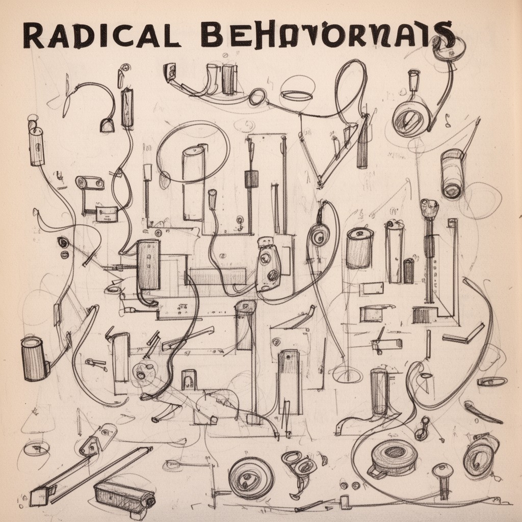 AI-generated illustration of radical behaviorism
