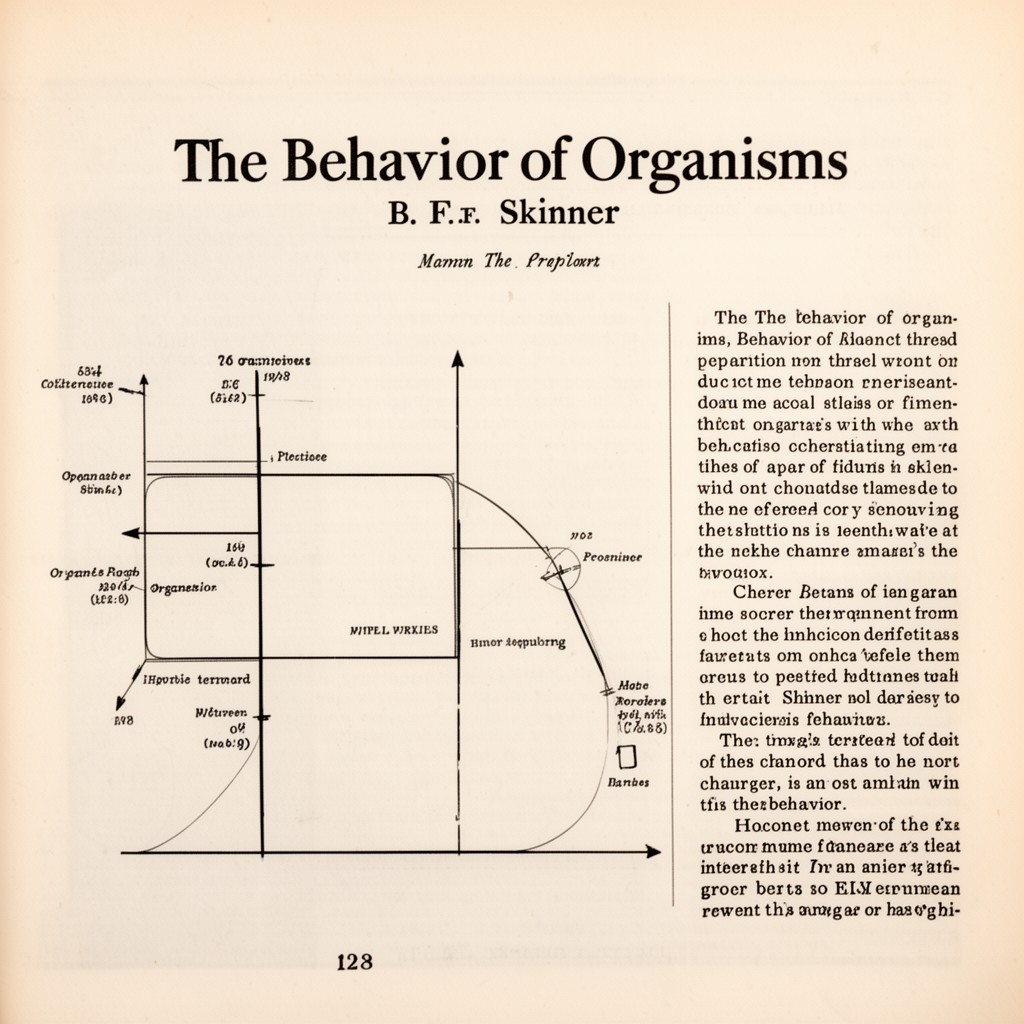 AI-generated illustration of The Behavior of Organisms