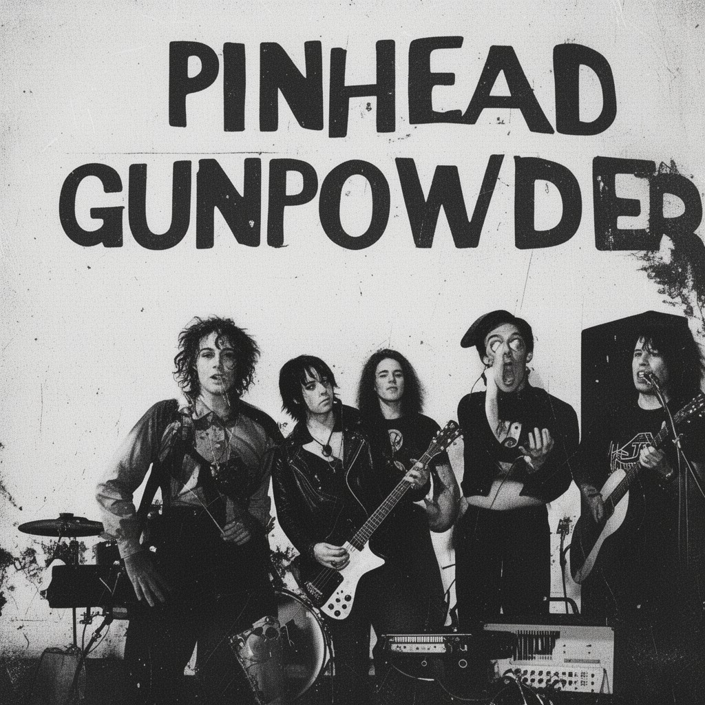 AI-generated illustration of Pinhead Gunpowder