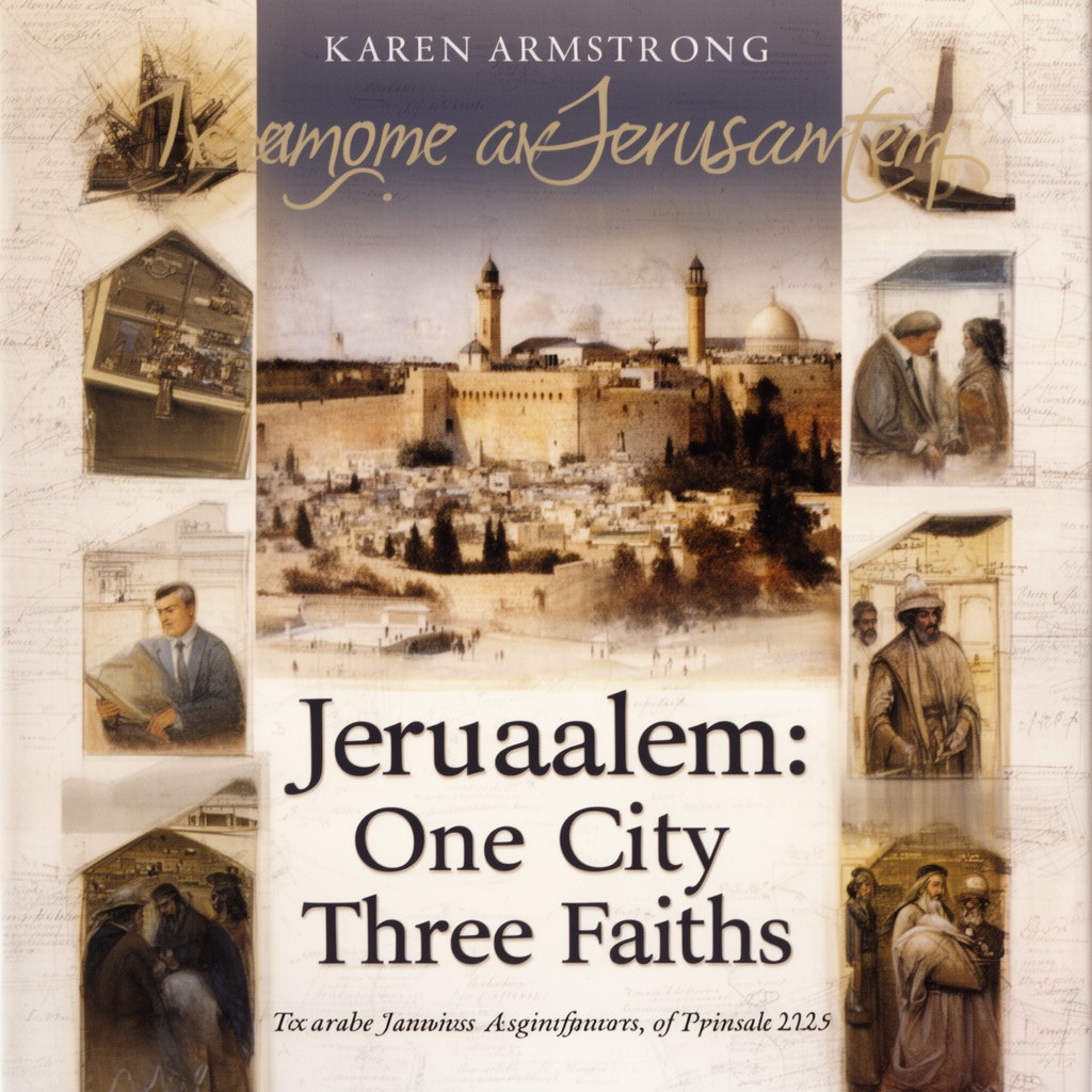 AI-generated illustration of Jerusalem: One City, Three Faiths