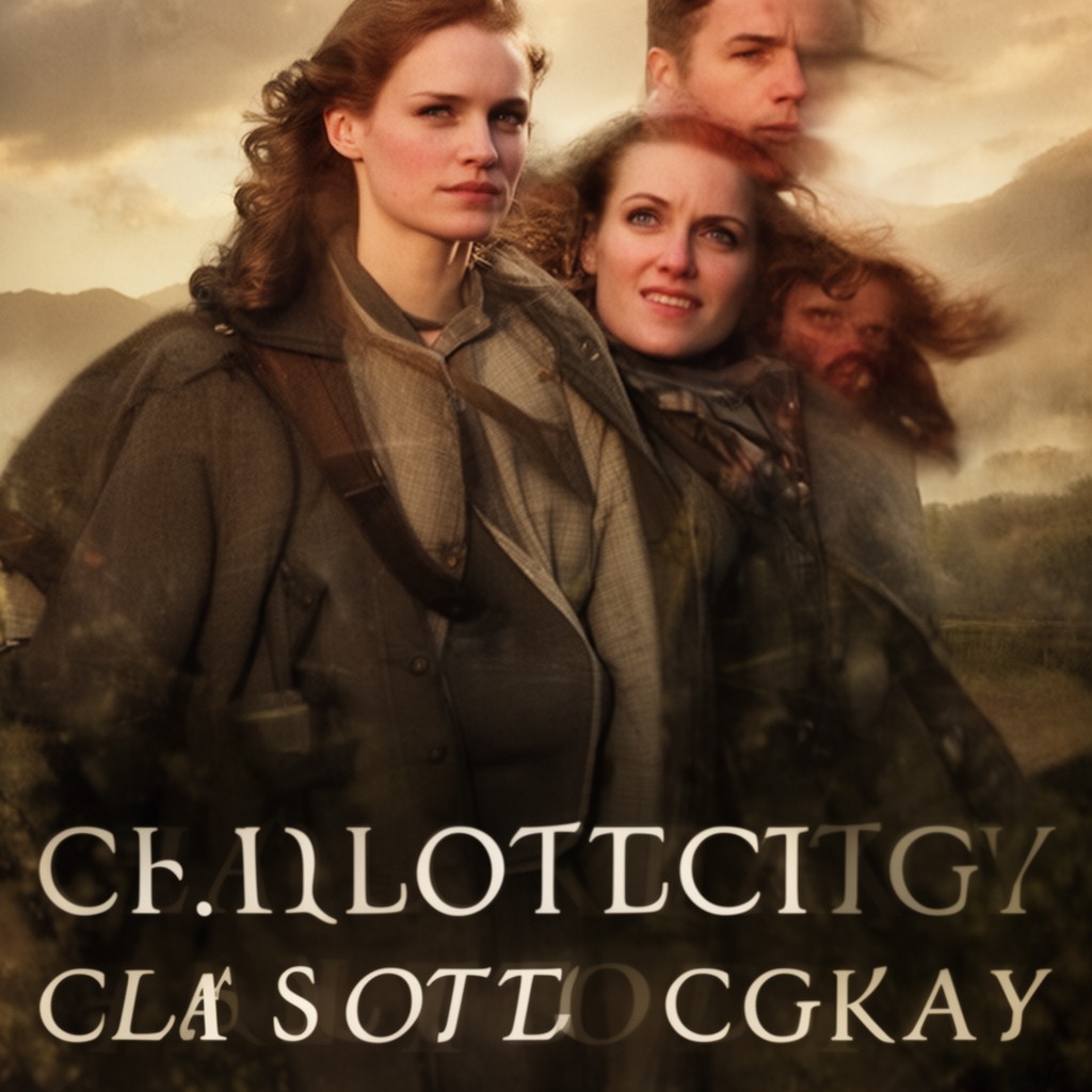 AI-generated illustration of Charlotte Gray (film)