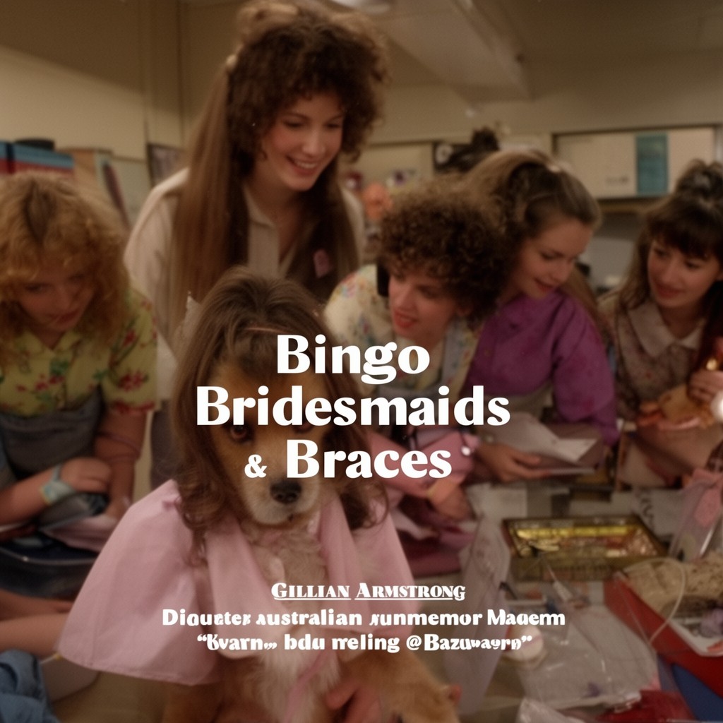 AI-generated illustration of Bingo, Bridesmaids and Braces