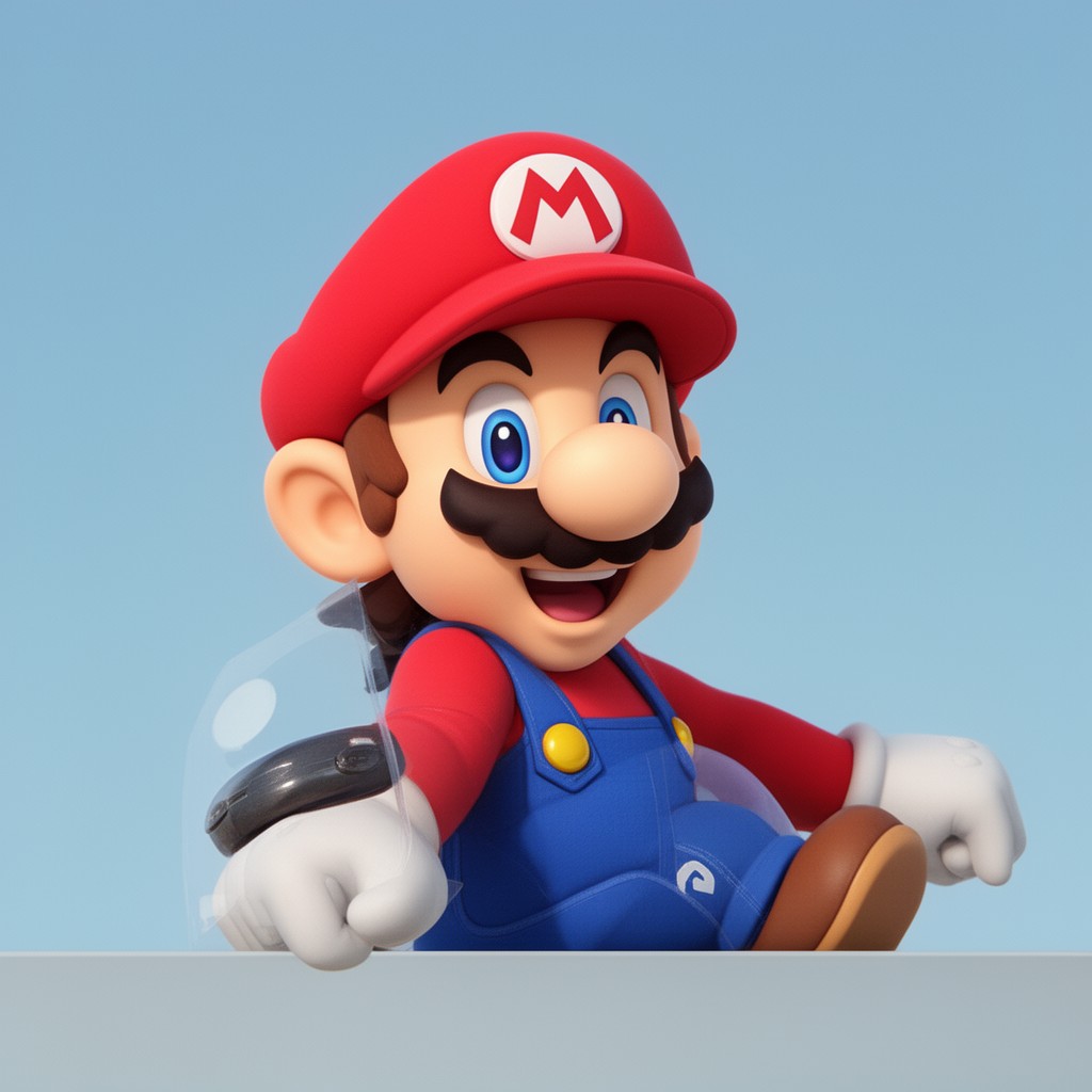 AI-generated illustration of Nintendo