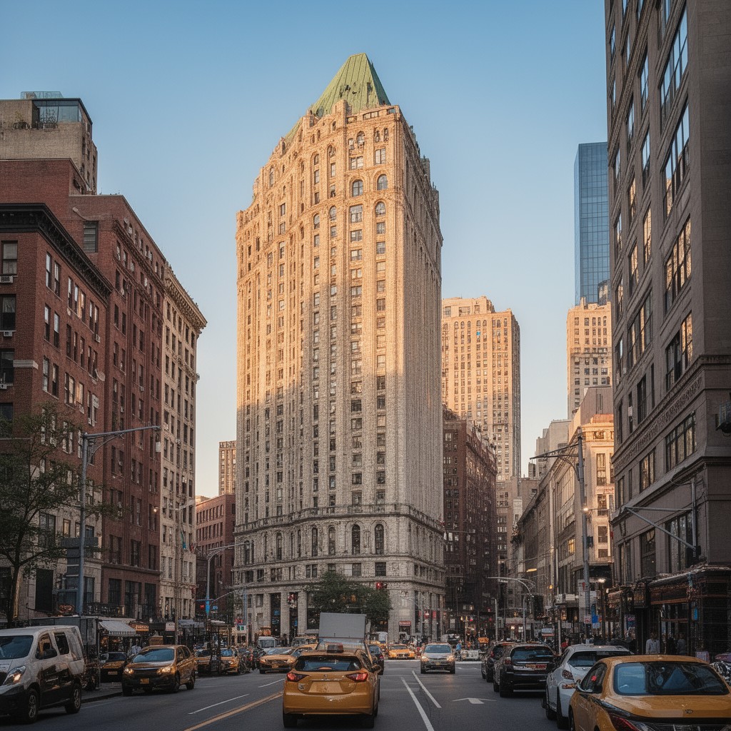 AI-generated illustration of New York City Landmark