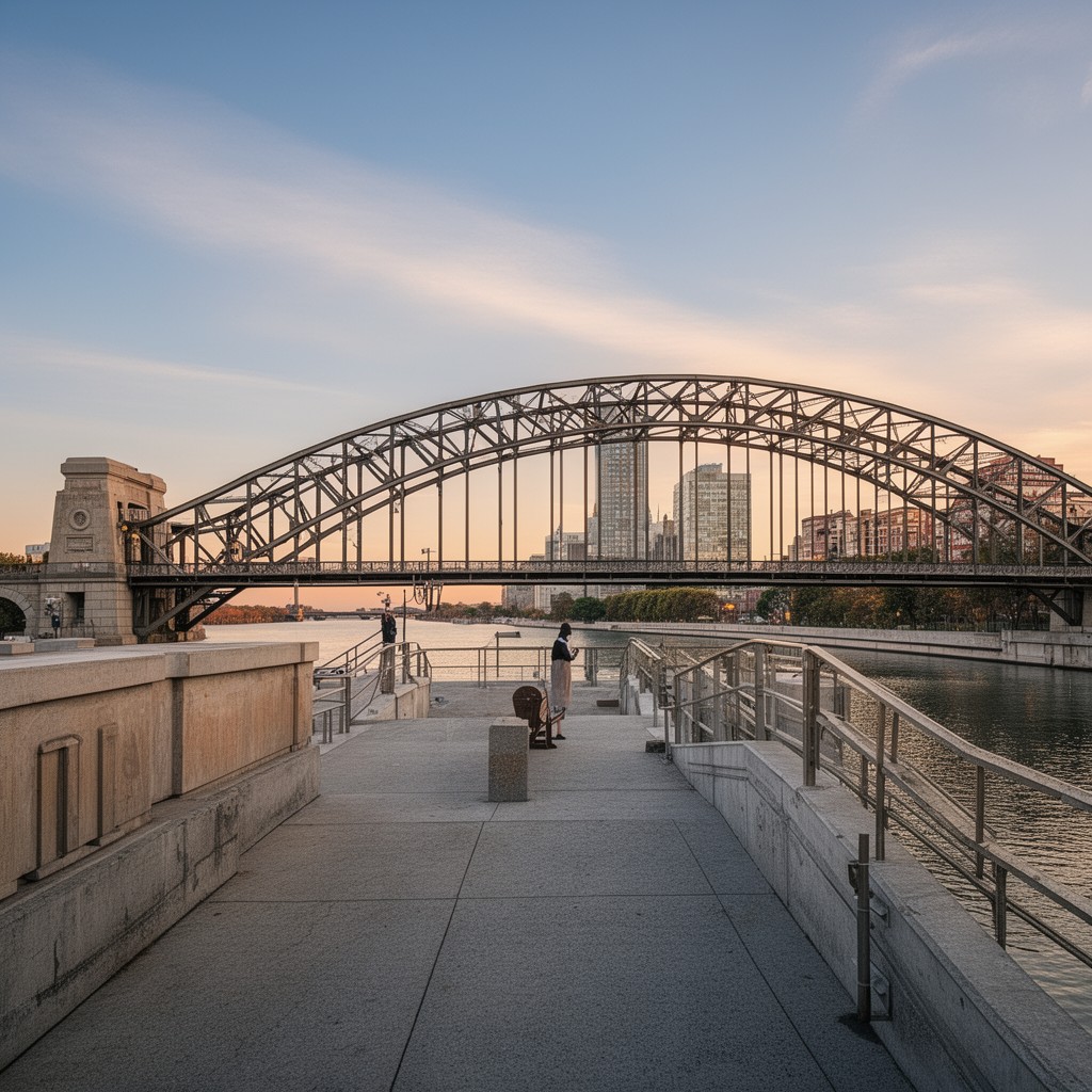 AI-generated illustration of National Historic Civil Engineering Landmark