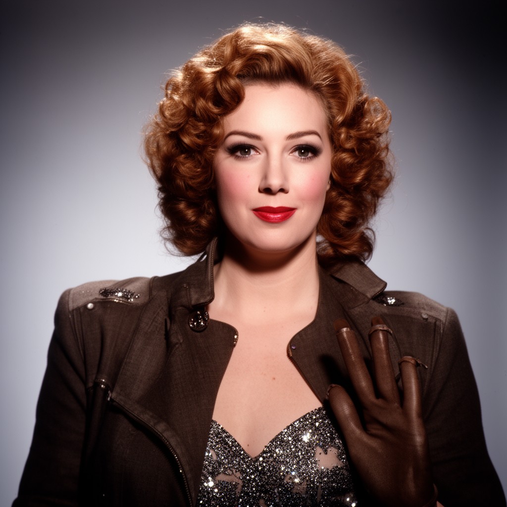 AI-generated illustration of June Havoc