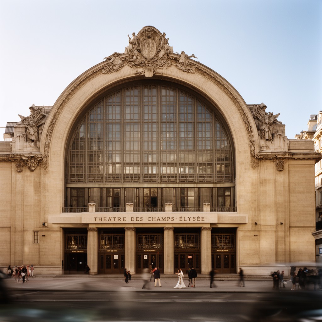 AI-generated illustration of Théâtre des Champs-Élysées