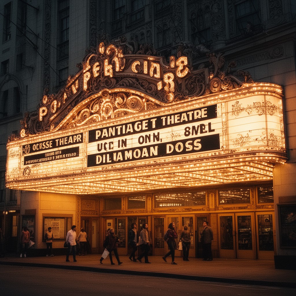 AI-generated illustration of Pantages Theatre