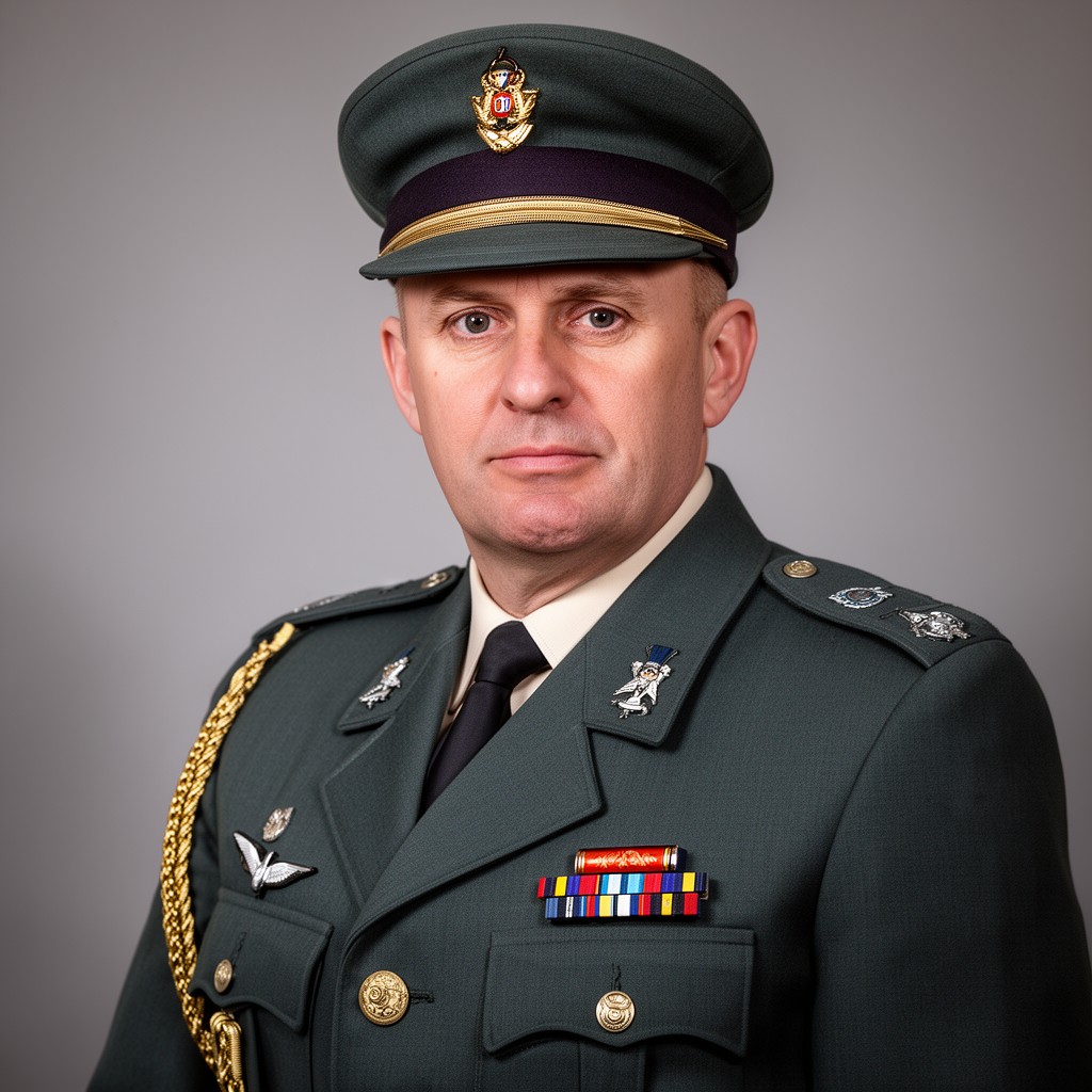 AI-generated illustration of Air Chief Marshal Sir Sholto Douglas