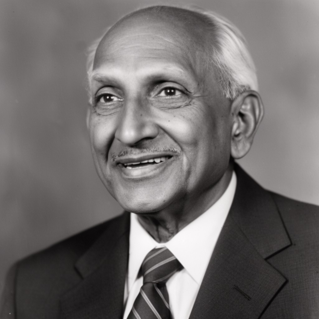 AI-generated illustration of C. Rajagopalachari