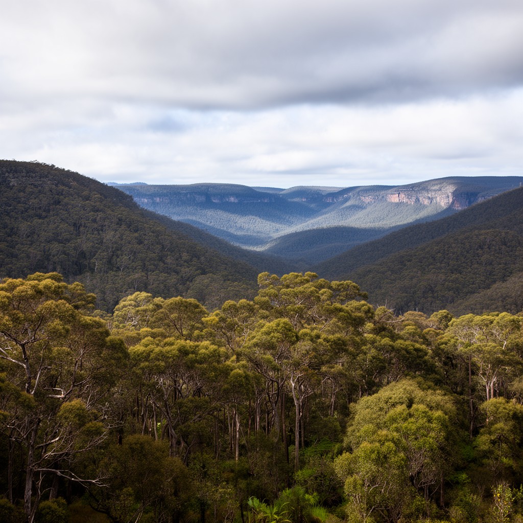 AI-generated illustration of Barrington Tops