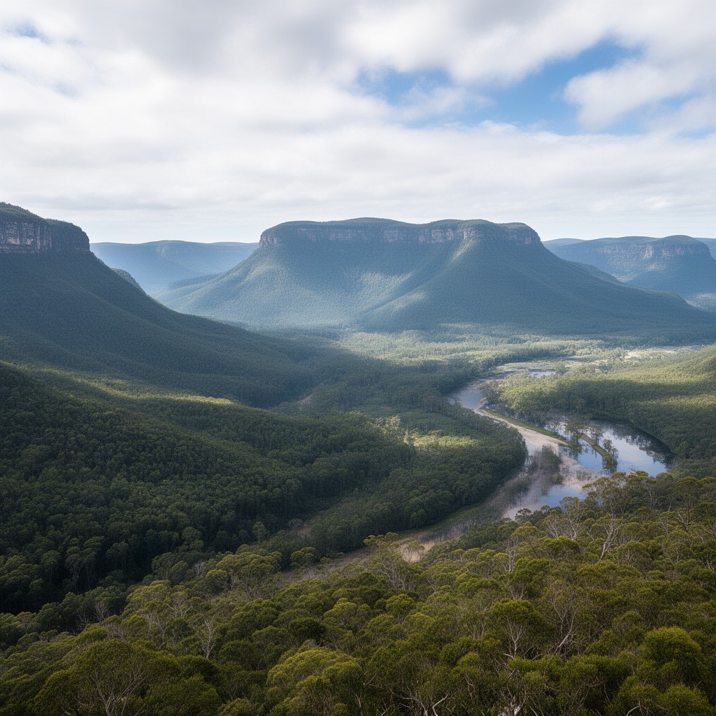 AI-generated illustration of Eastern Highlands