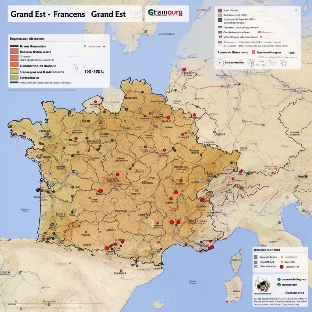 AI-generated illustration of Grand Est