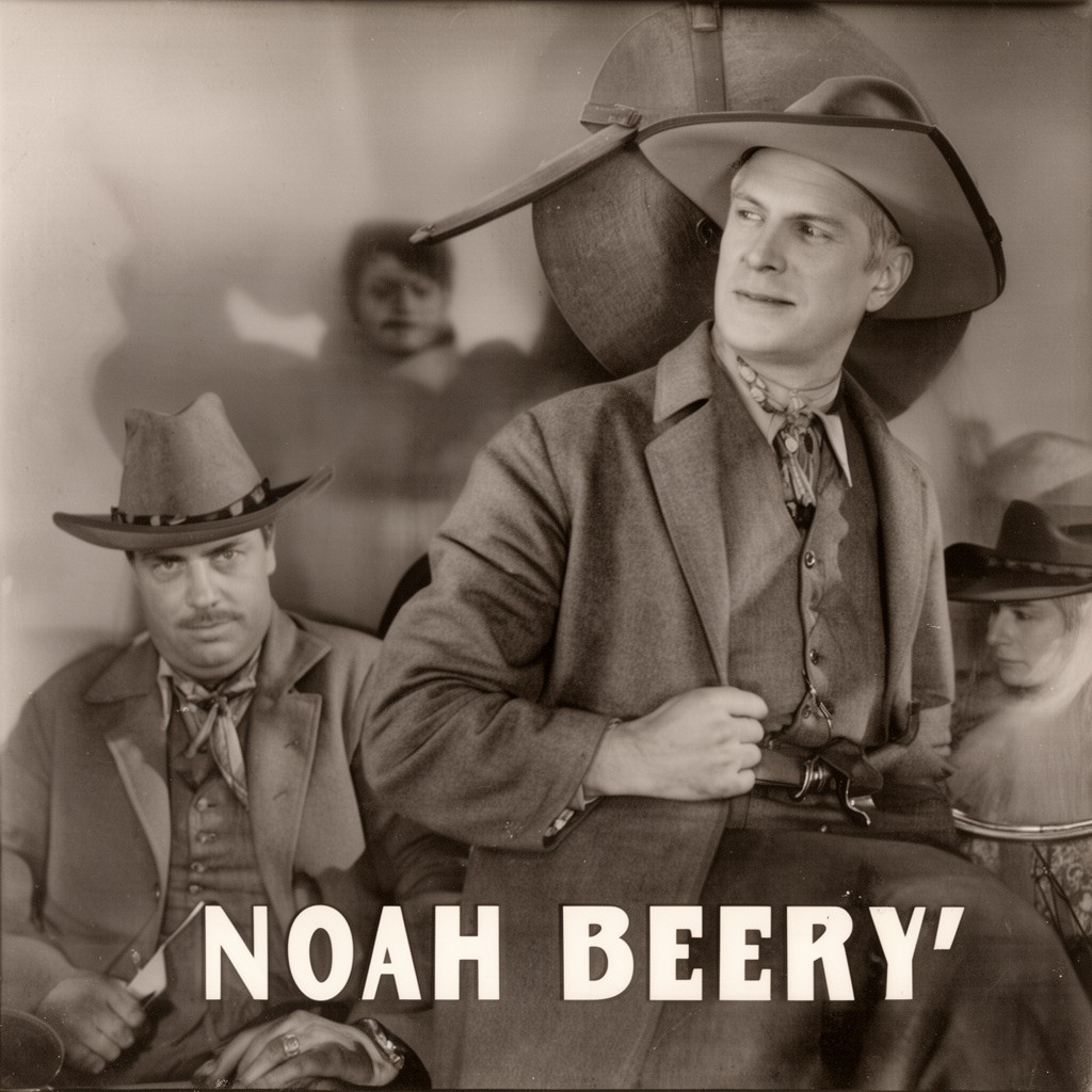 AI-generated illustration of Noah Beery