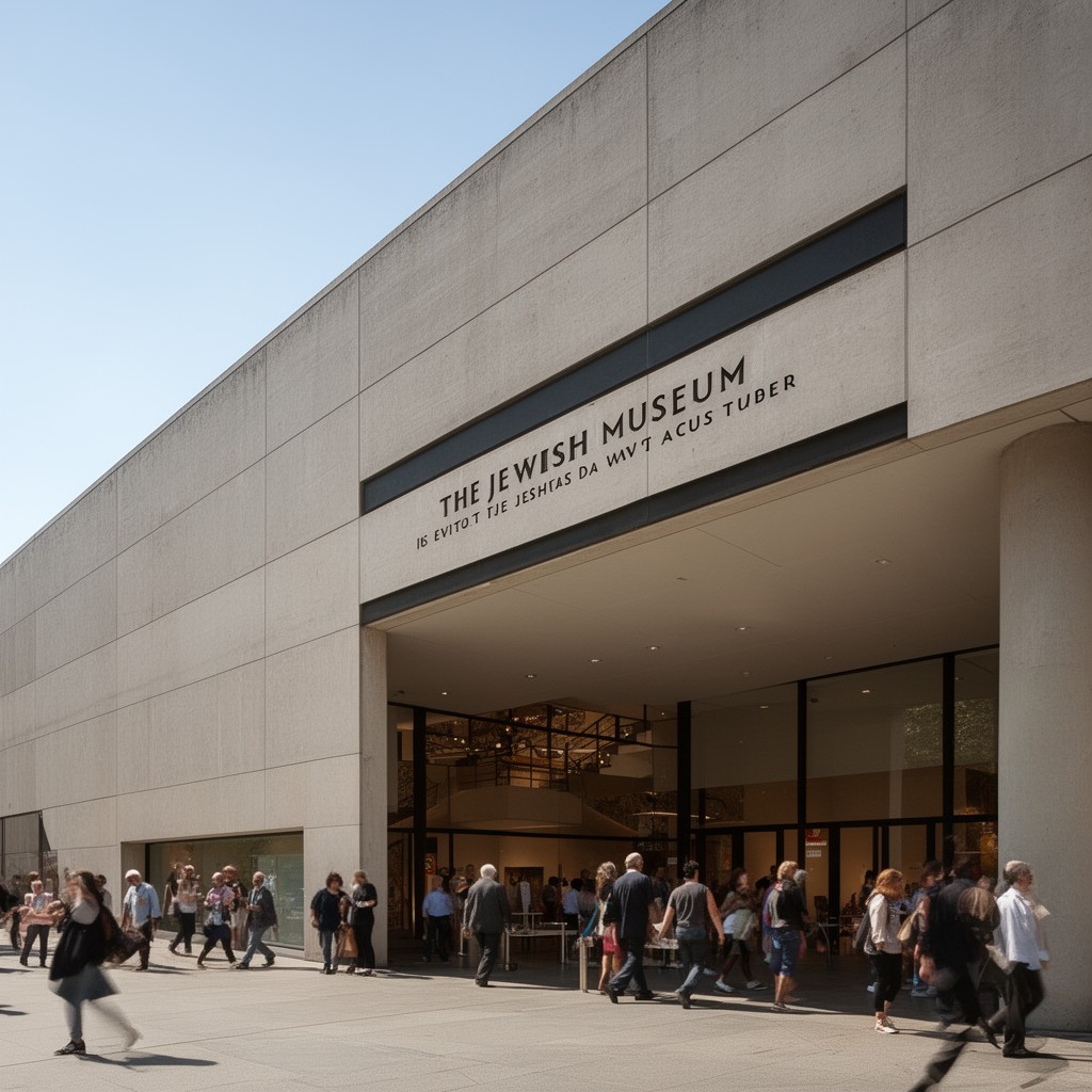 AI-generated illustration of Jewish Museum