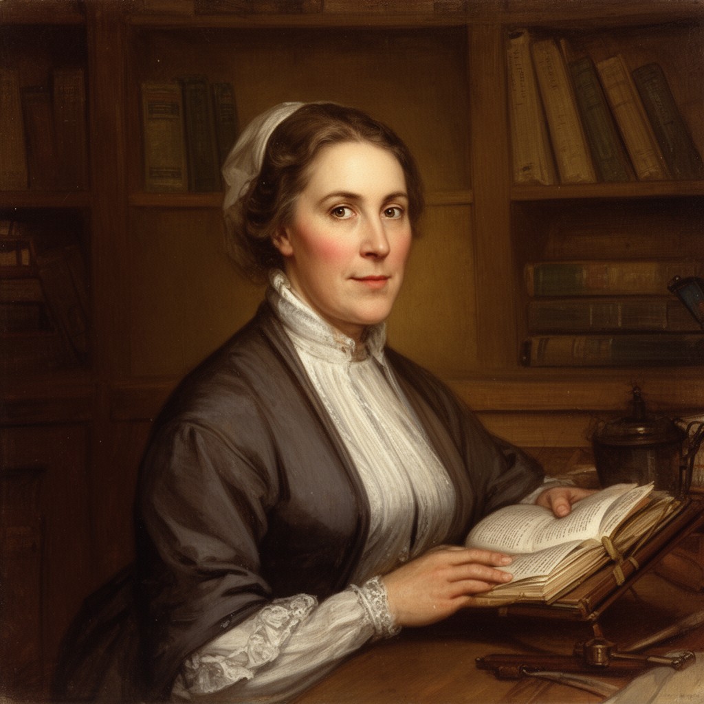 AI-generated illustration of Anne Hutchinson