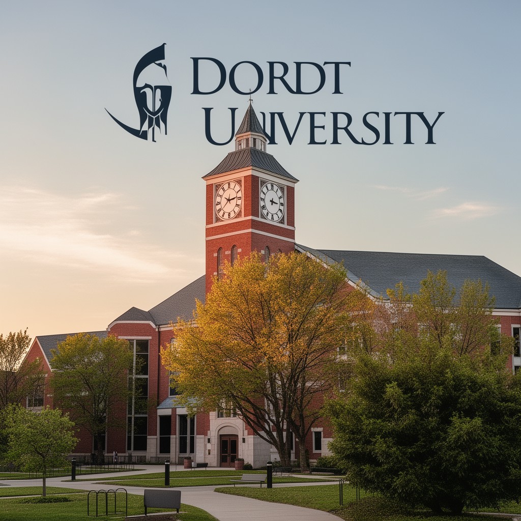 AI-generated illustration of Dordt University