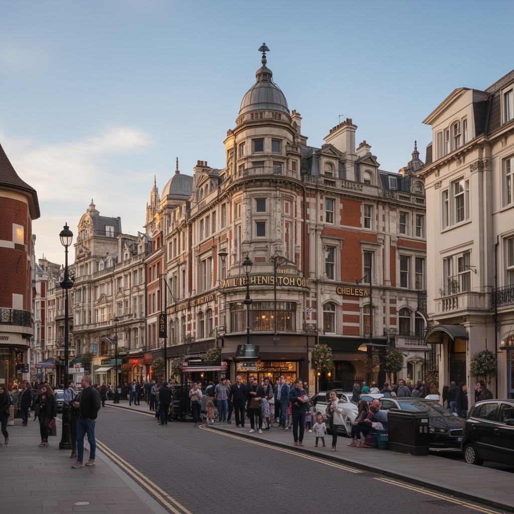 AI-generated illustration of Kensington and Chelsea