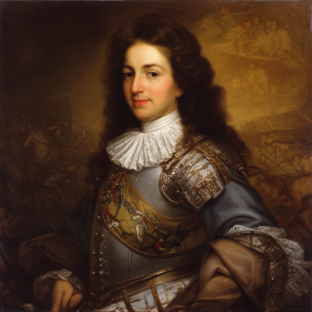 AI-generated illustration of James FitzJames, 1st Duke of Berwick