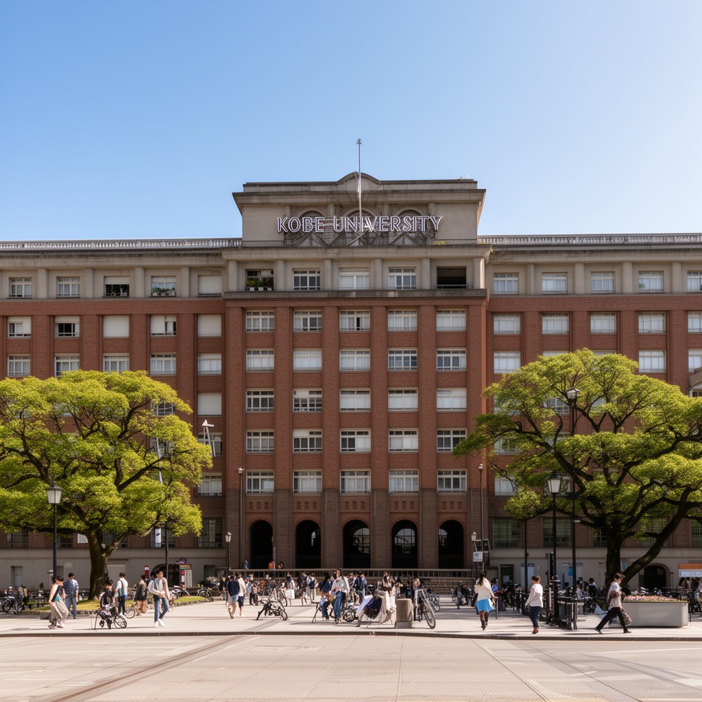 AI-generated illustration of Kobe University