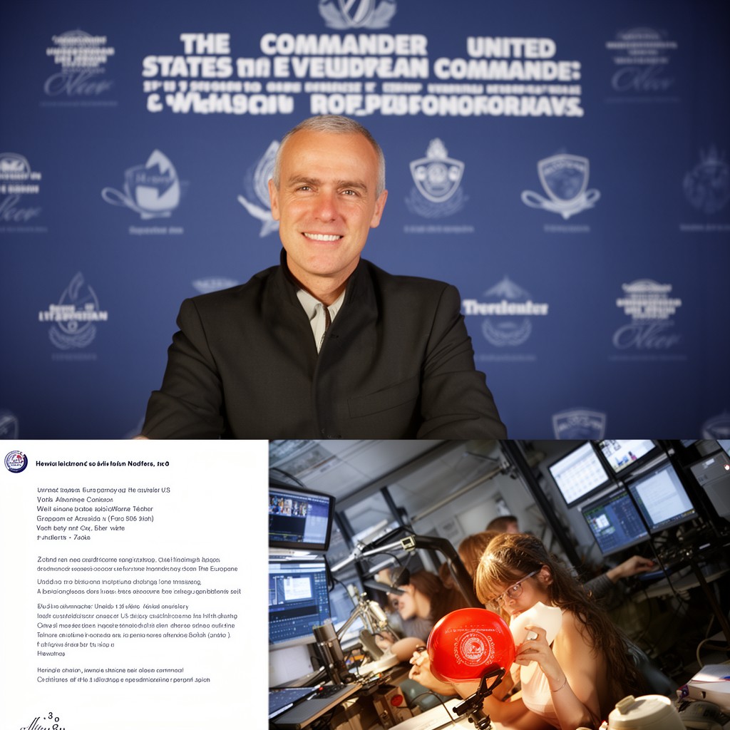 AI-generated illustration of Commander, United States European Command