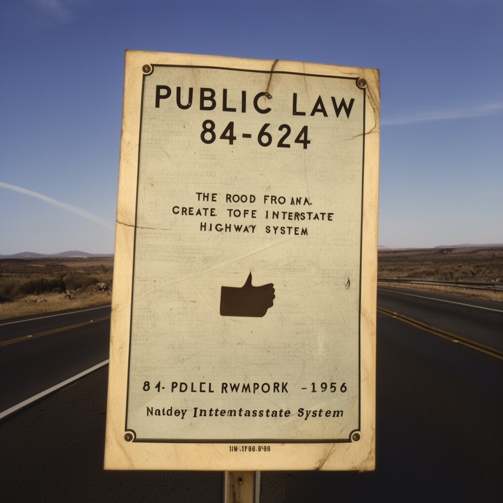 AI-generated illustration of Public Law 84-627