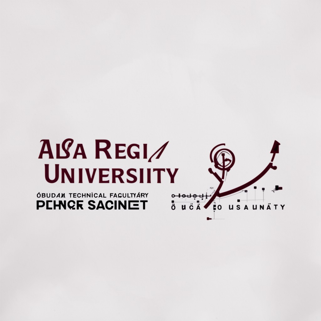 AI-generated illustration of Óbuda University Alba Regia Technical Faculty