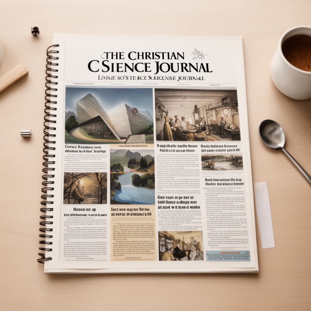 AI-generated illustration of The Christian Science Journal