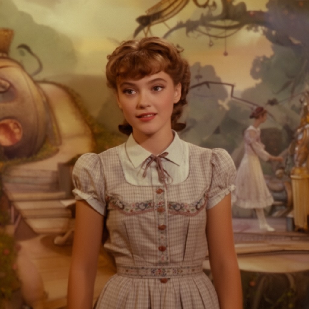 AI-generated illustration of Dorothy Gale in The Wizard of Oz