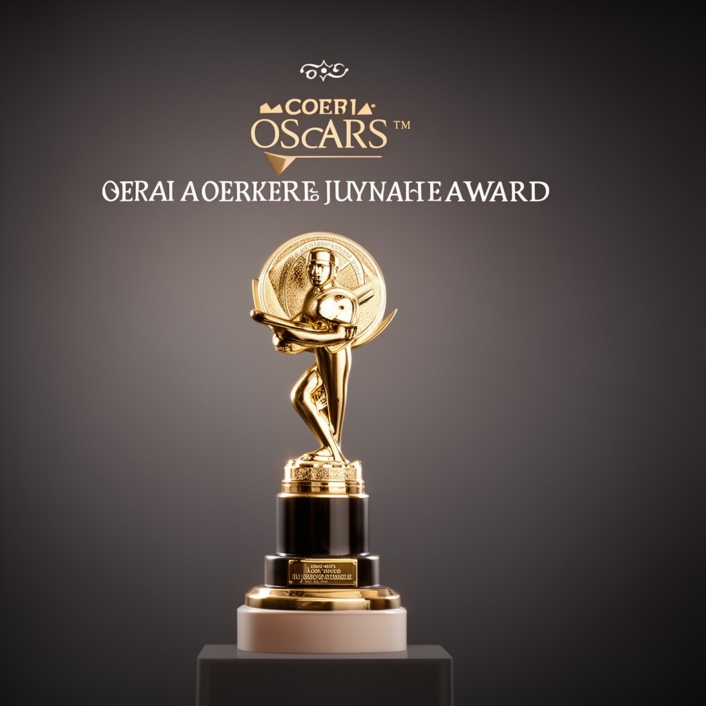 AI-generated illustration of Academy Juvenile Award