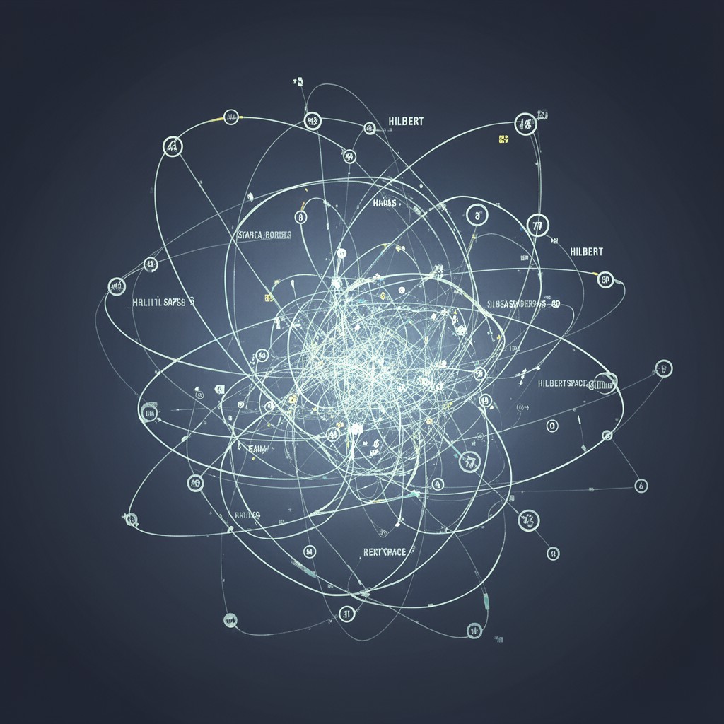 AI-generated illustration of Hilbert spaces