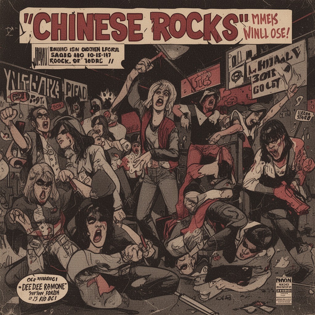 AI-generated illustration of Chinese Rocks