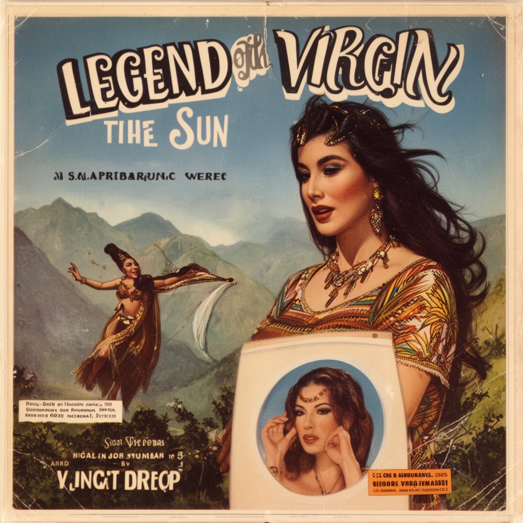 AI-generated illustration of Legend of the Sun Virgin