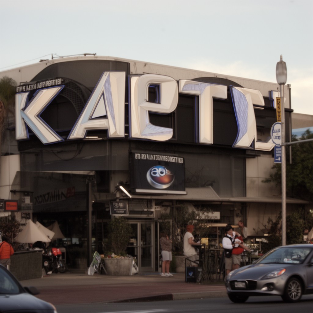 AI-generated illustration of KABC-TV