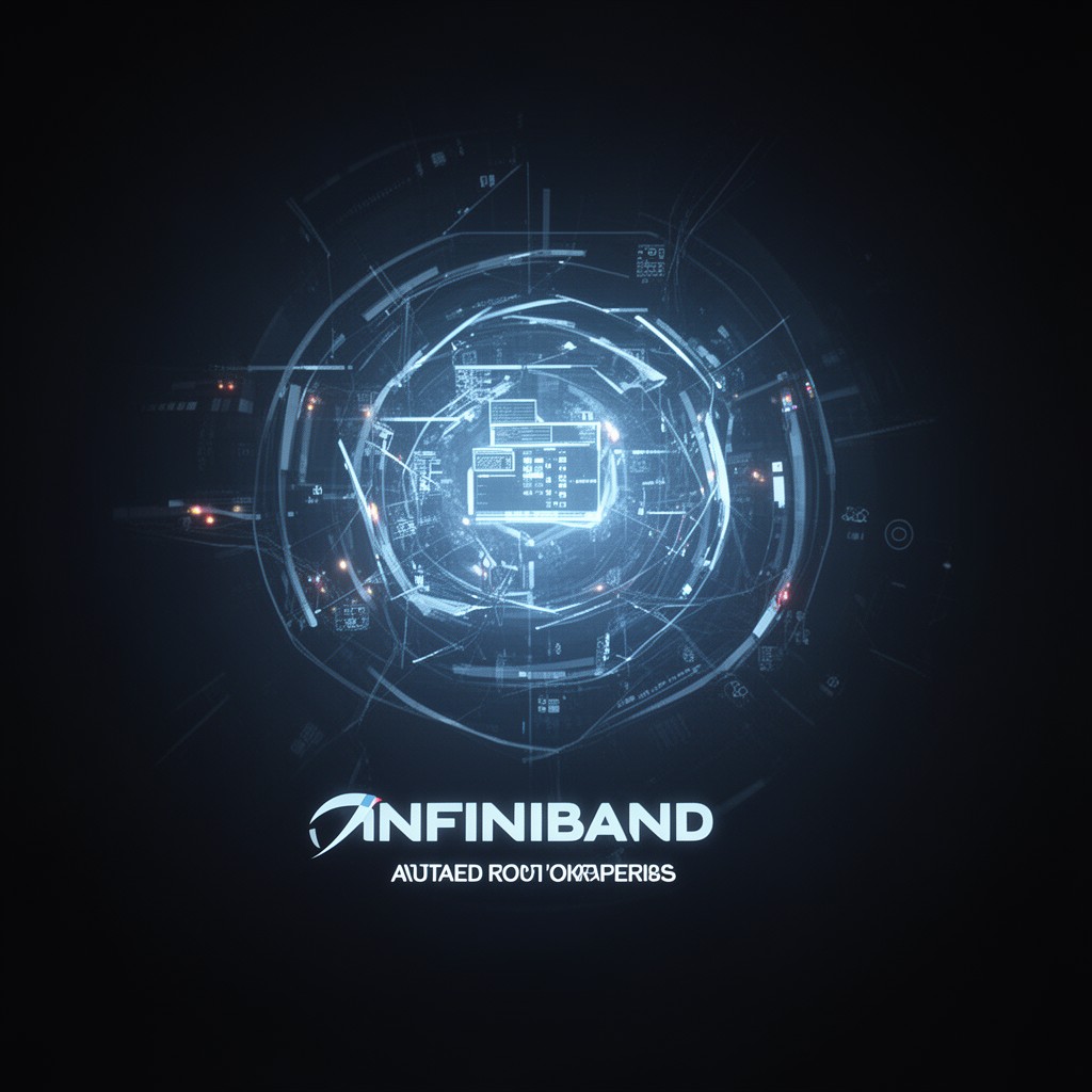 AI-generated illustration of InfiniBand