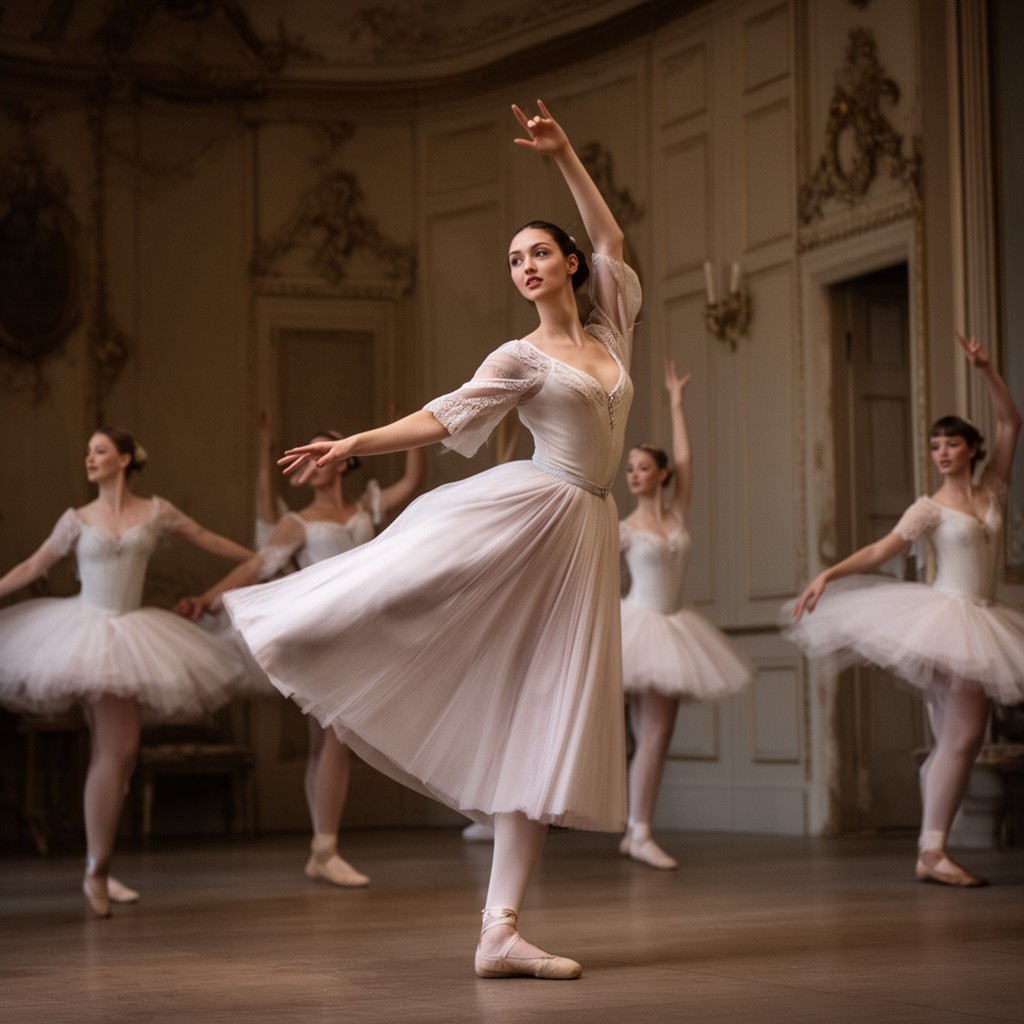 AI-generated illustration of Académie royale de danse