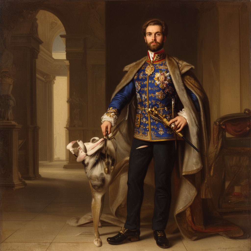 AI-generated illustration of King of Naples