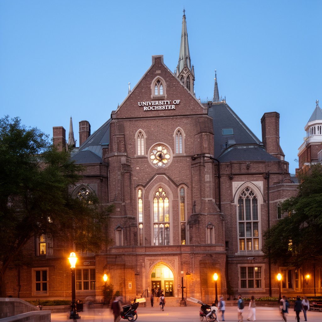 AI-generated illustration of University of Rochester