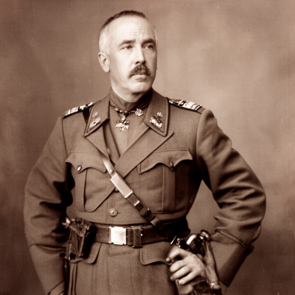 AI-generated illustration of Lord Kitchener