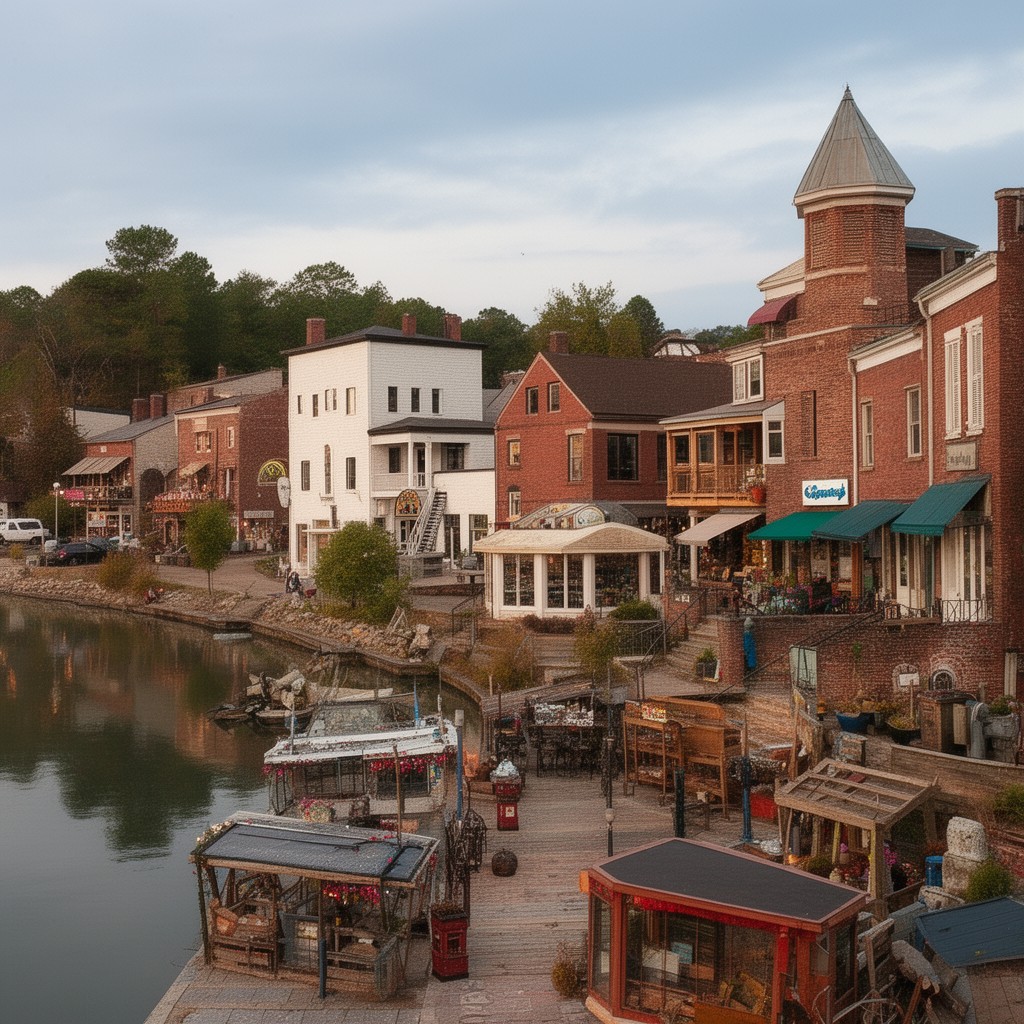 AI-generated illustration of Occoquan