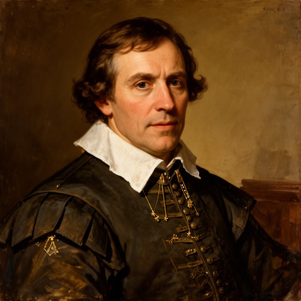 AI-generated illustration of Jonathan Corwin