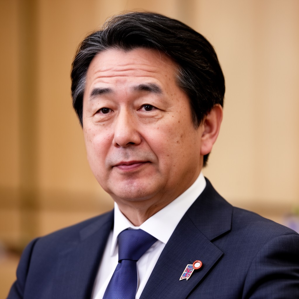 AI-generated illustration of Prime Minister of Japan