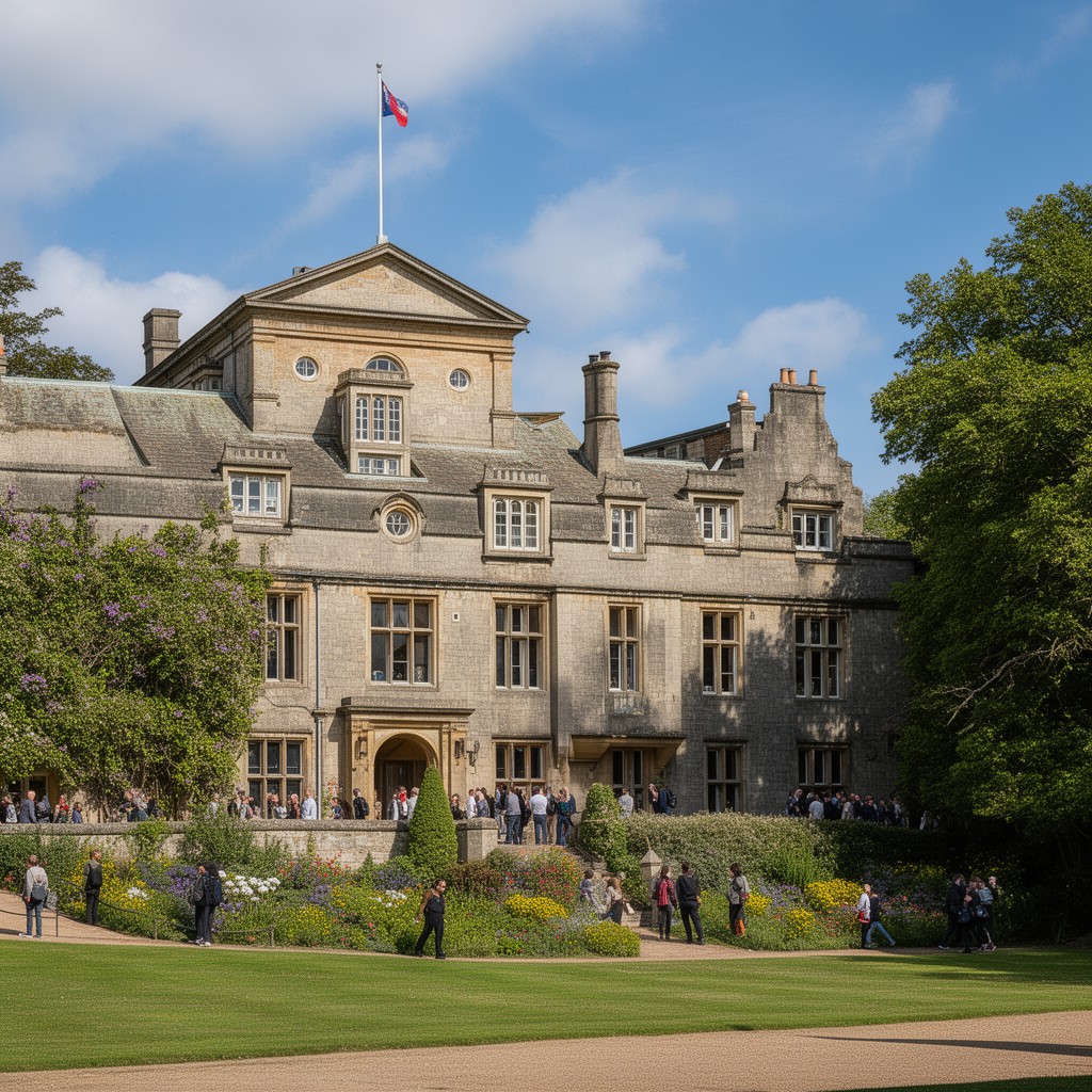 AI-generated illustration of Wellington College